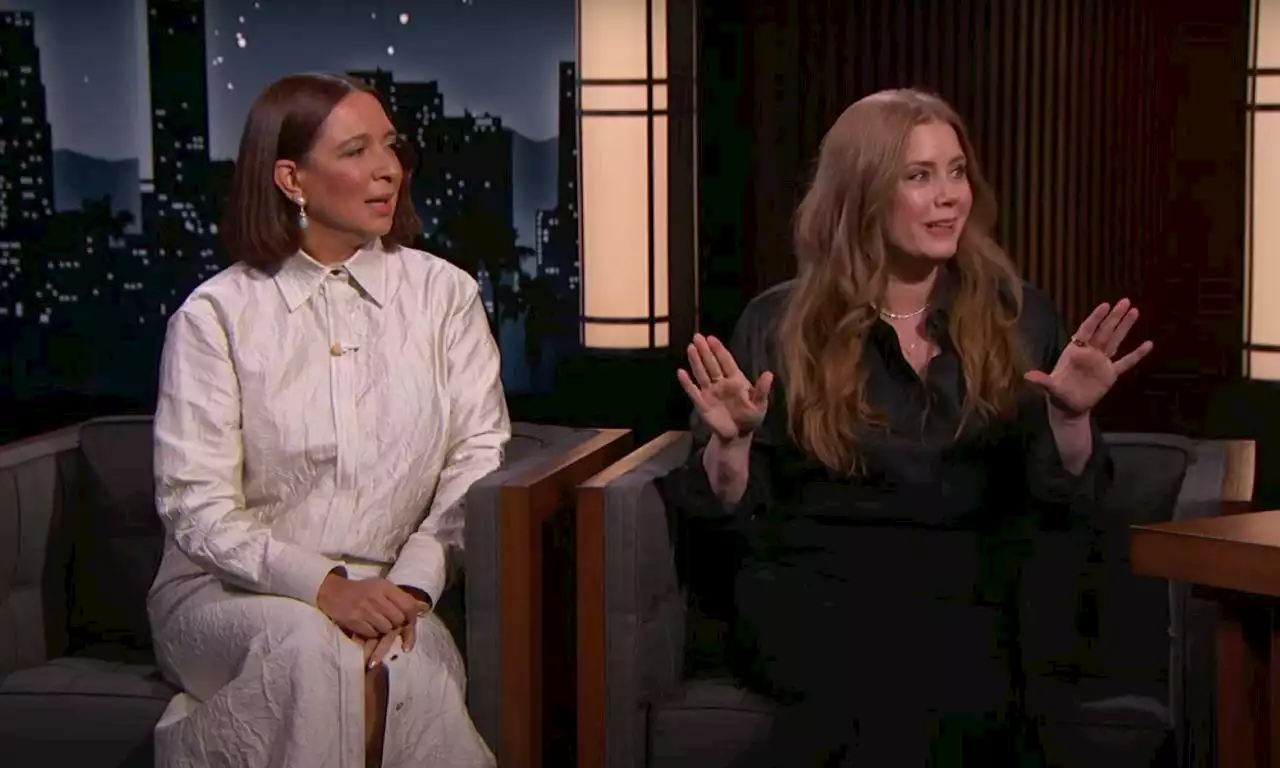 'Disenchanted' stars Maya Rudolph and Amy Adams chat about learning the proper way to say 'craic'