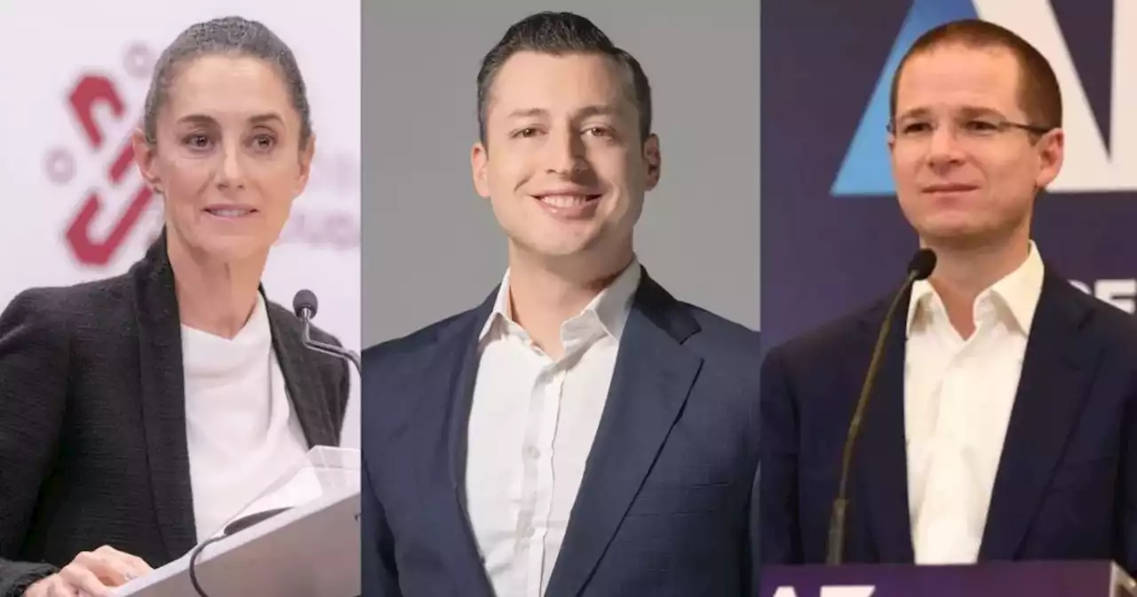 Elecciones 2024: Sheinbaum en primer lugar, seguida de Colosio y Ricardo Anaya, según esta encuesta