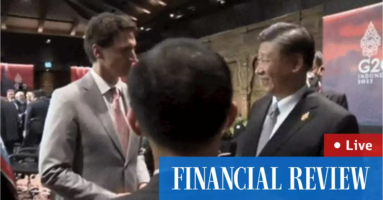 G20 summit updates LIVE: China’s Xi Jinping confronts Justin Trudeau at G20