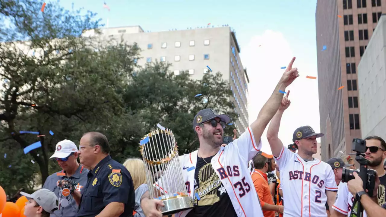 Astros' Justin Verlander wins 3rd American League Cy Young Award in a unanimous vote