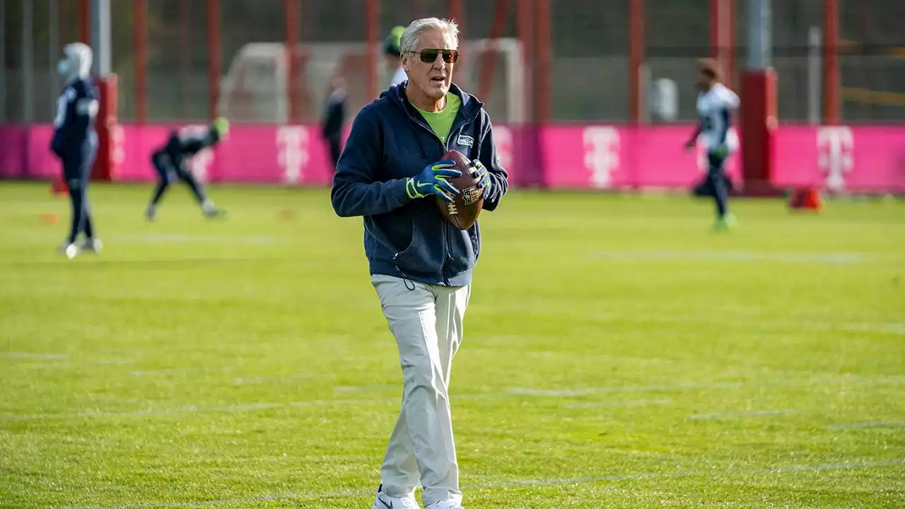 Seahawks’ Pete Carroll says playing surface in Germany was a ‘nightmare’