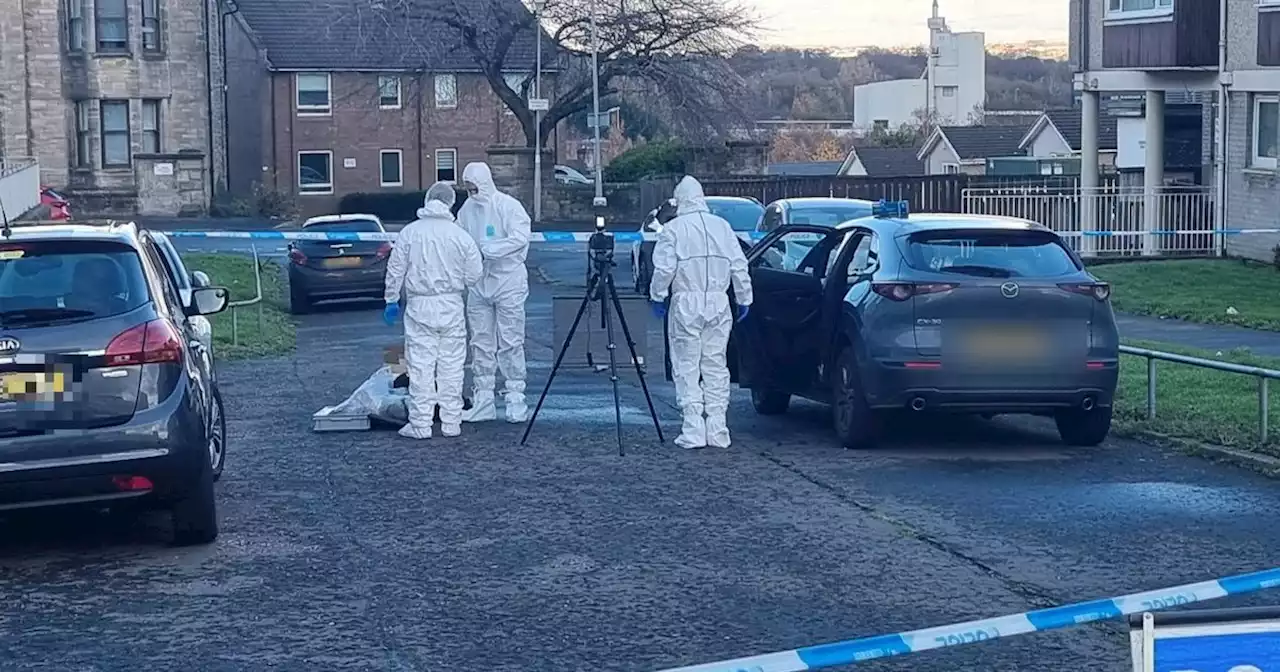 Forensics search Glasgow address after suspicious package found in Cambuslang