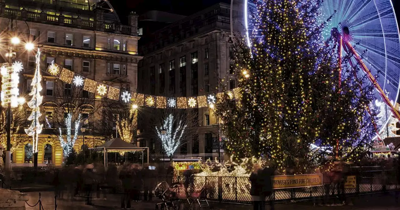 Glasgow has been named the 'most Christmassy city' in the UK