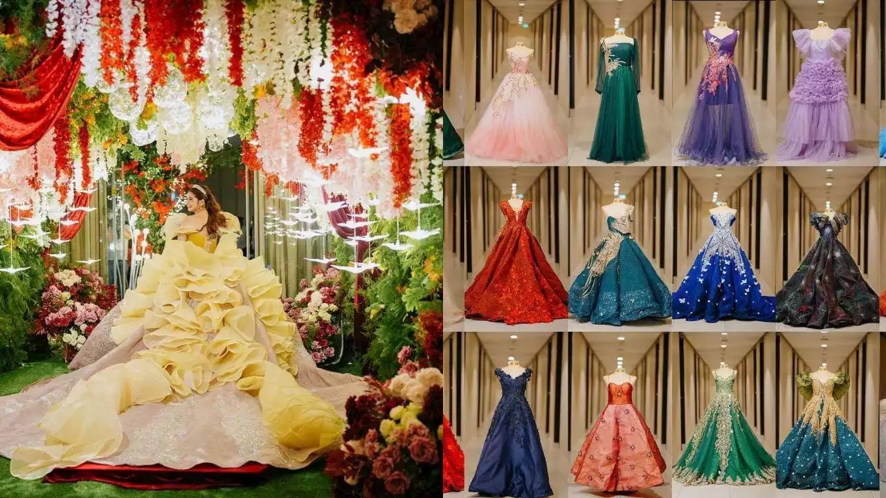 Elijah Alejo wore 18 gowns on her grand debut party