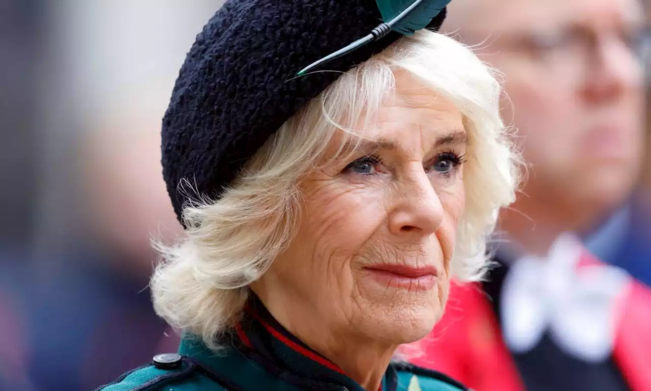 Queen Consort Camilla entrances in ballerina brooch worth £72k