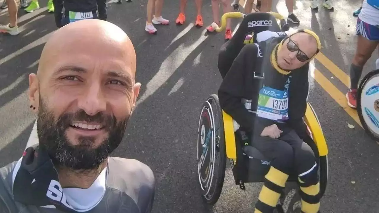 Franco Leo, tetraplegico morto dopo aver coronato il sogno della maratona di New York