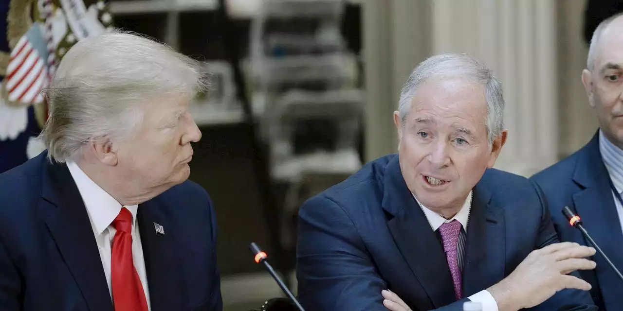 Blackstone CEO Schwarzman won’t support Trump in 2024, says Republicans must ‘turn to a new generation of leaders’