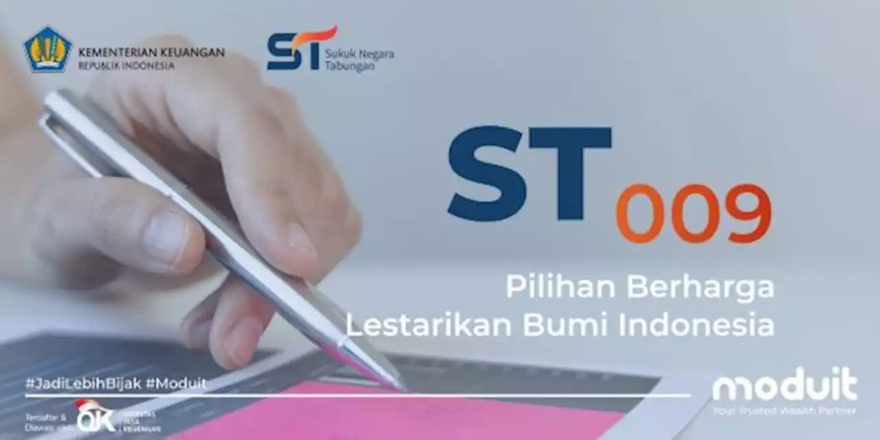 Sukuk Tabungan ST009, Moduit: Investasi Menguntungkan dengan Risiko Aman