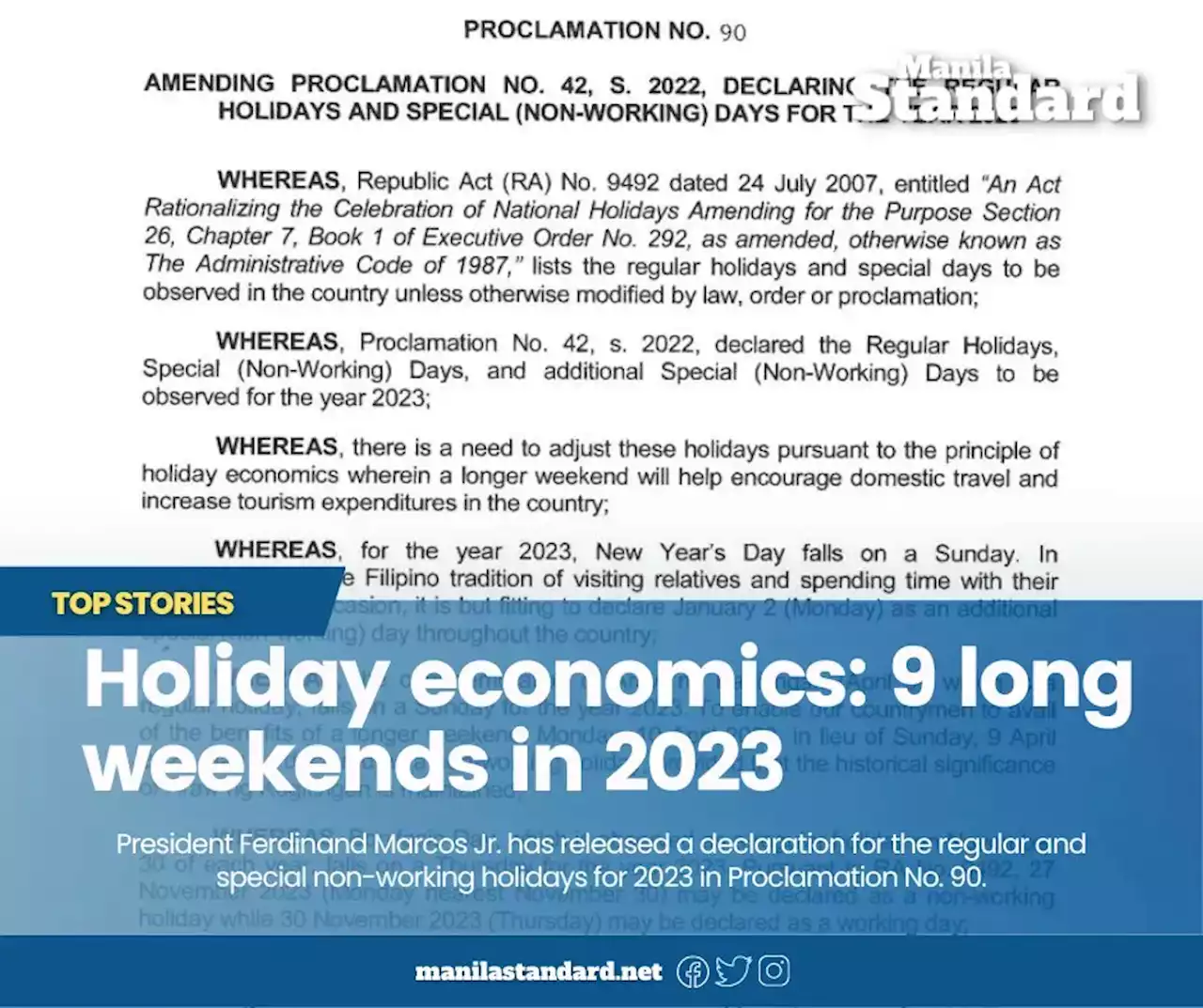 Holiday economics: 9 long weekends in 2023