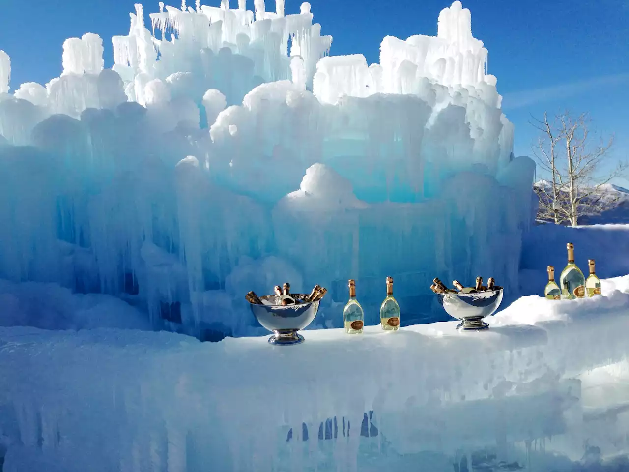 New This Year at the NH Ice Castles… Booze