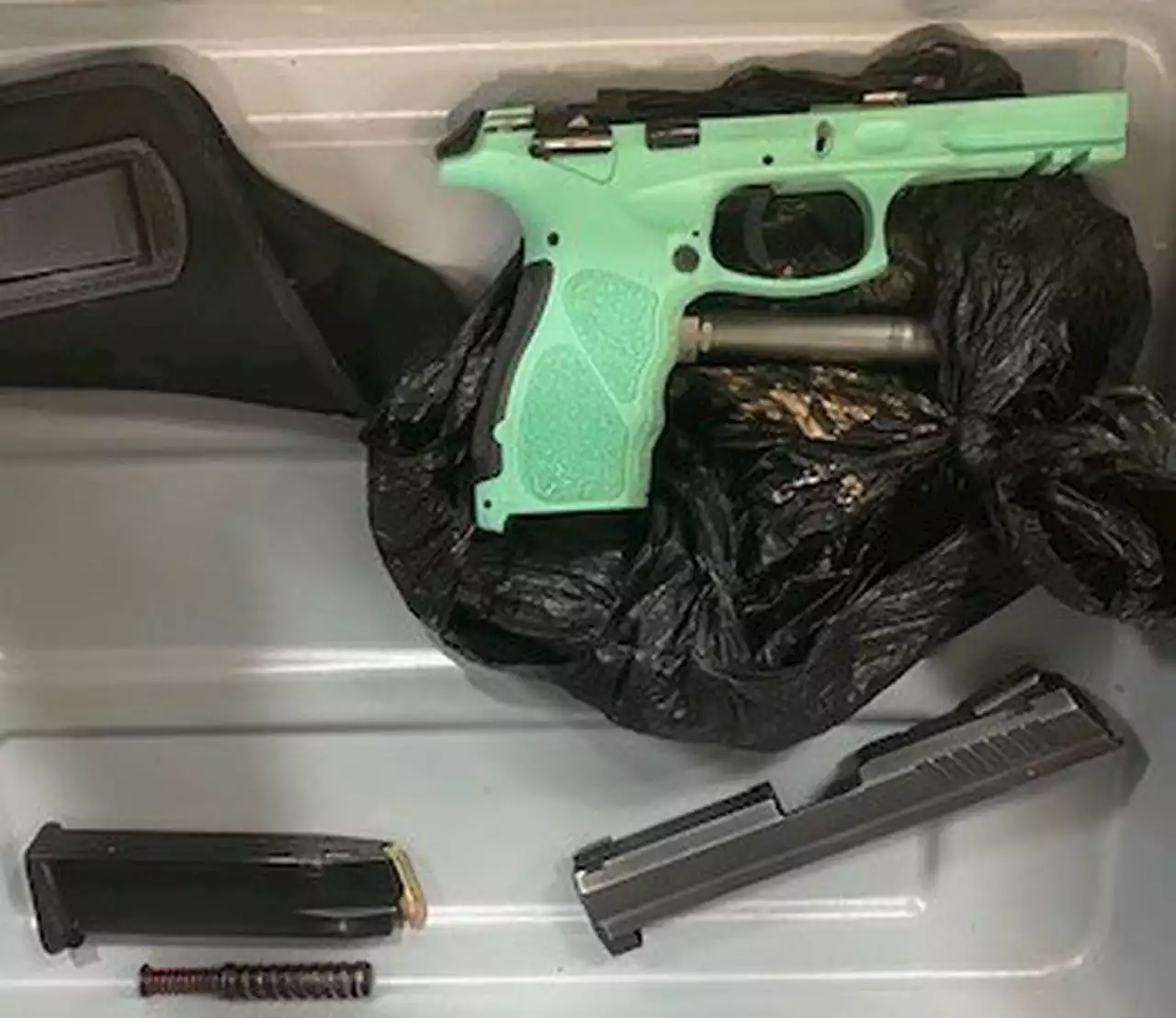 TSA agents find gun parts, ammo in man’s bags at Newark Airport