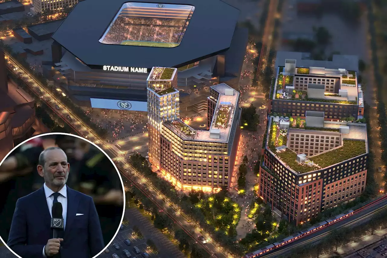 MLS commish Don Garber fulfilling dream of NYCFC stadium in Queens ‘backyard’