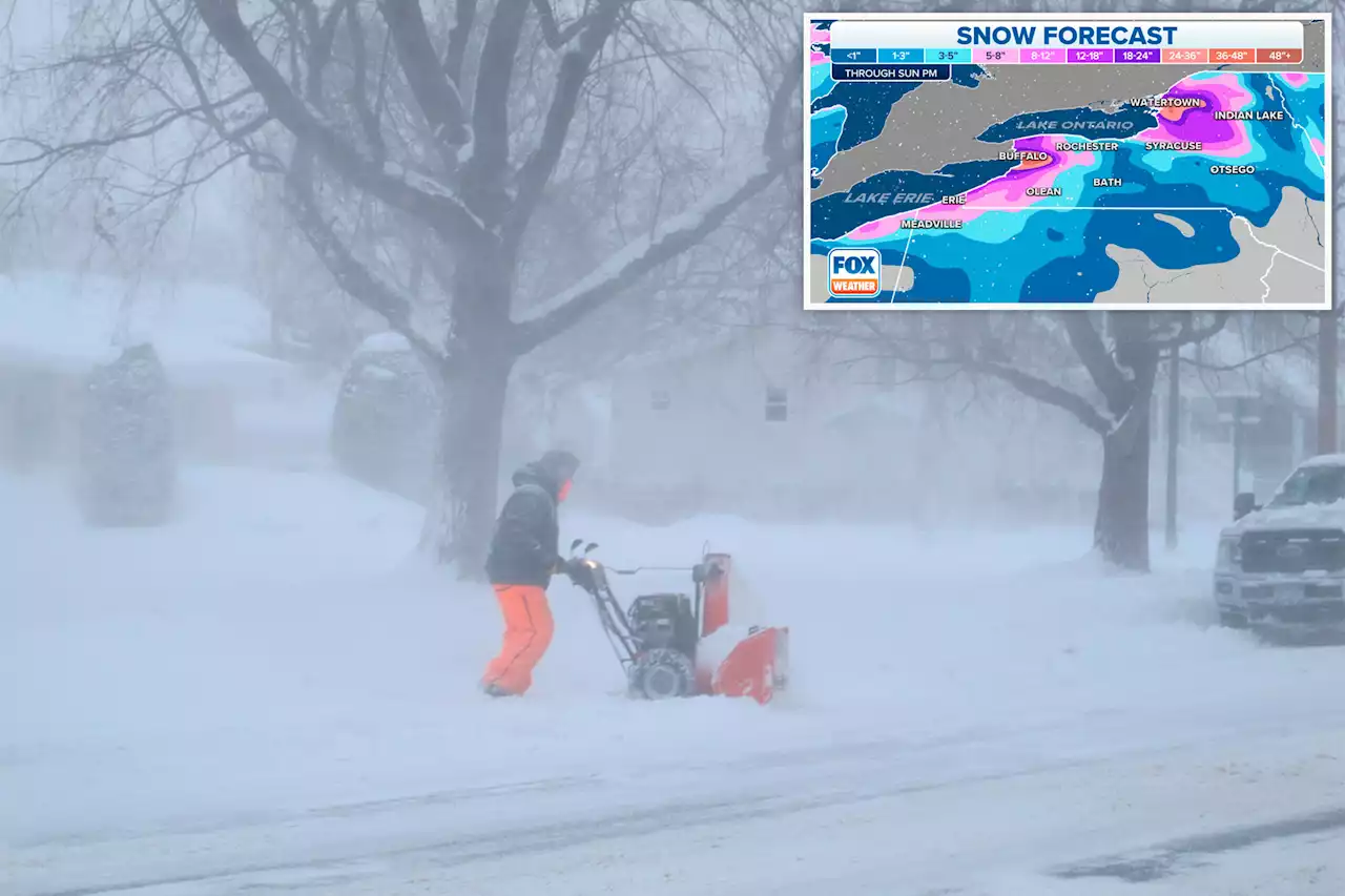 ‘Paralyzing’ lake effect storm could blitz Buffalo with over 3 feet of snow