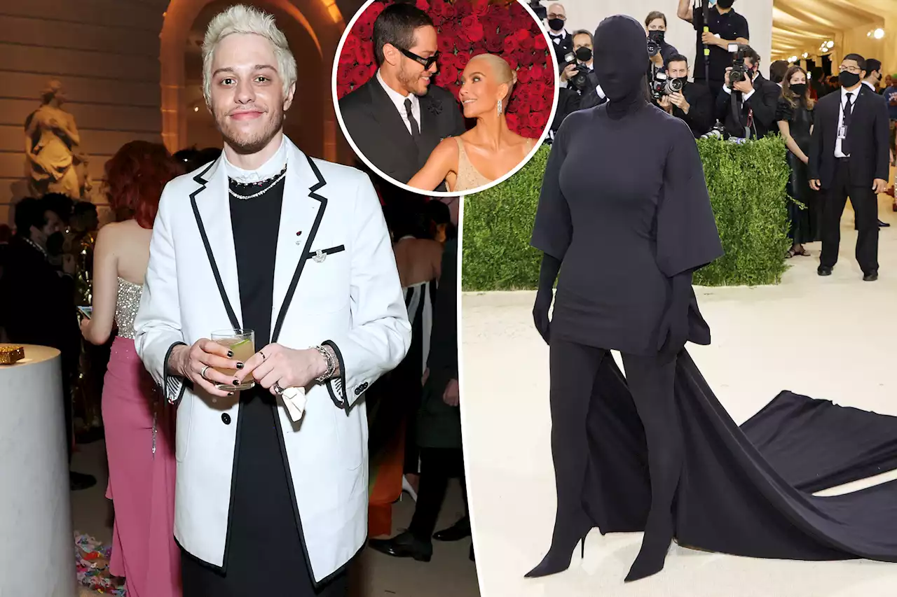 Pete Davidson jokes about Kim Kardashian rejecting him at 2021 Met Gala