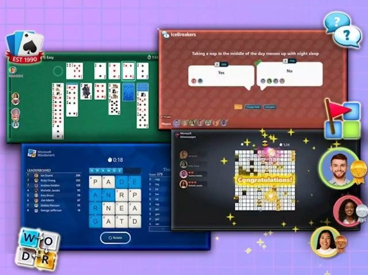 Spielen in der Arbeit: Microsoft Teams kommt mit Minesweeper & Solitaire daher