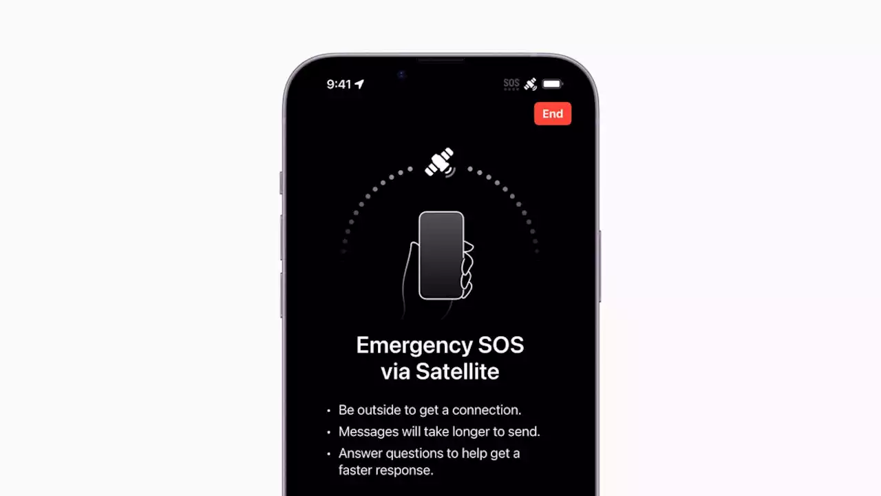 Emergency SOS is now live on the iPhone 14 lineup in the US and Canada