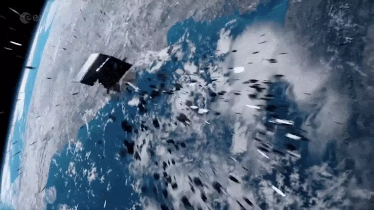 Elevating the Risk of Satellite Collision: Climate Change To Increase Lifetime of Space Debris