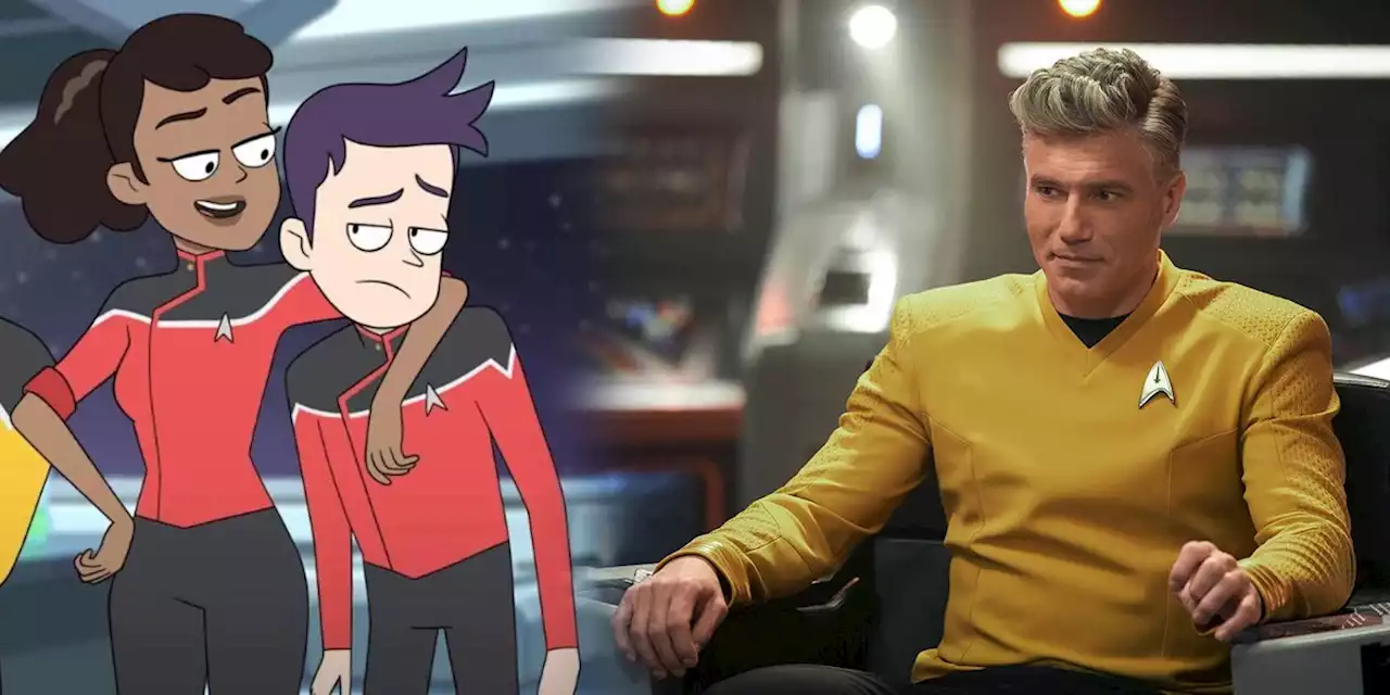 Star Trek: Strange New Worlds & Lower Decks Crossover Will Be A Comedy