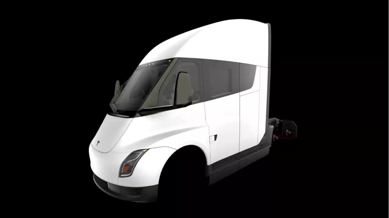 Tesla Semi graphics shows up in the Tesla iOS app - Autoblog