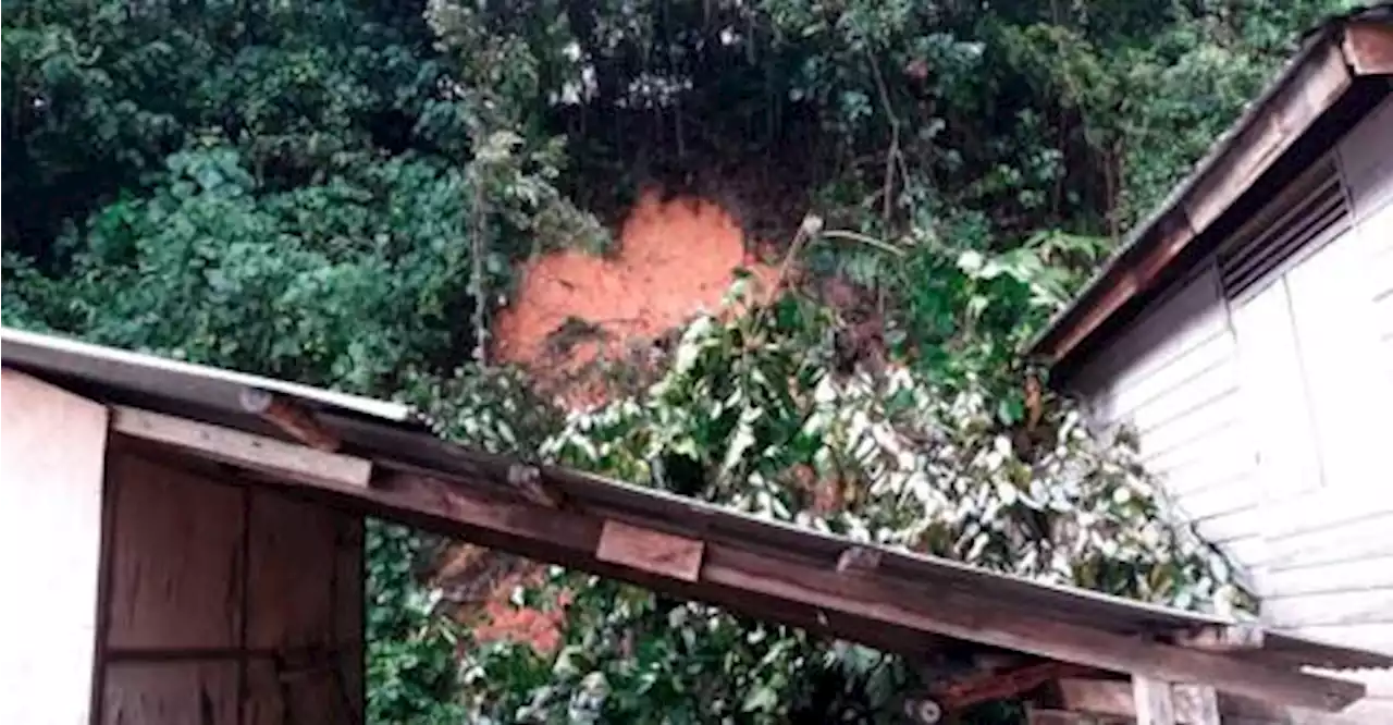 Orang Asli homes in Simpang Pulai hit by landslide