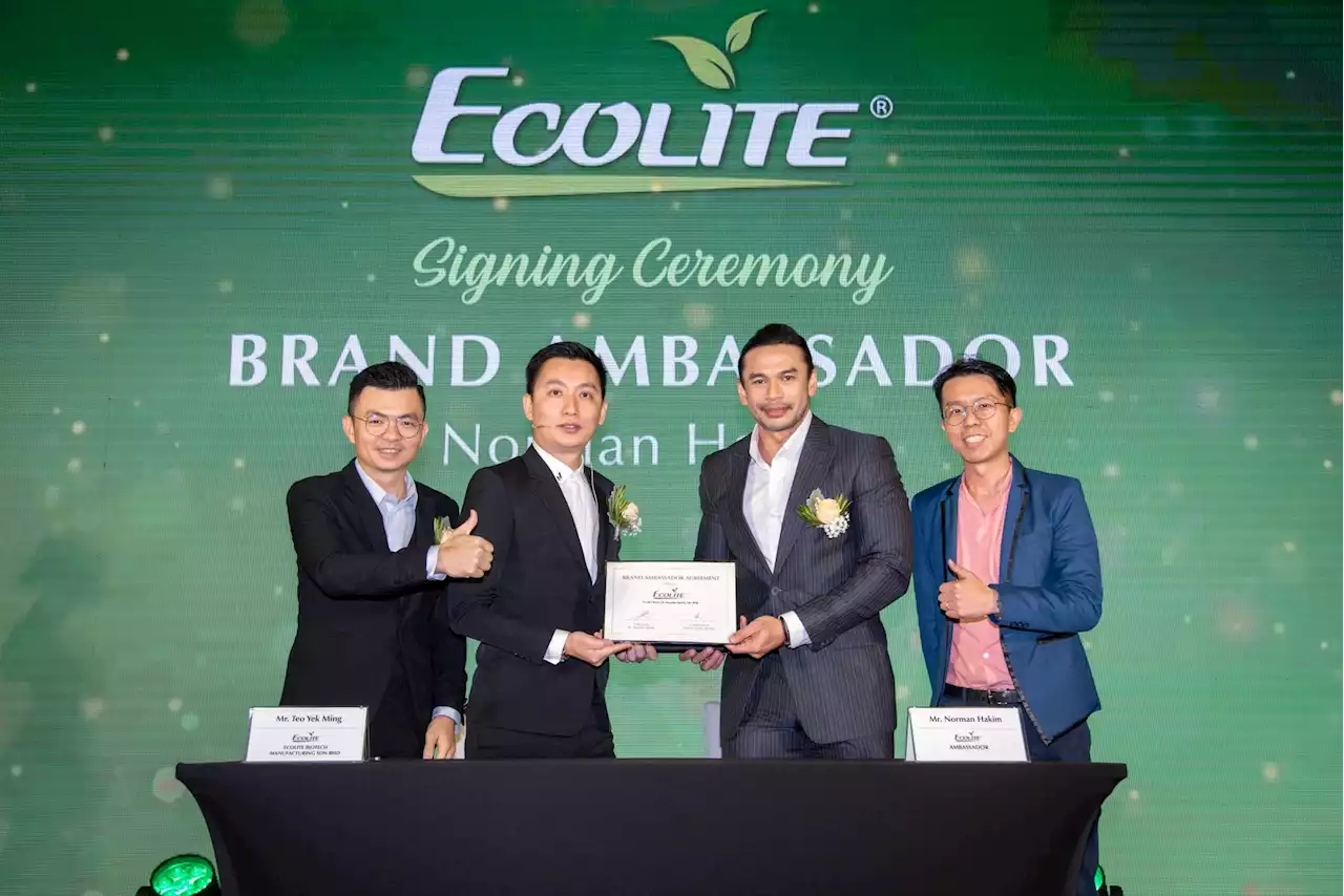 Ecolite lancar produk baharu Ecolite Waist Tonic, lantik Norman Hakim jadi duta