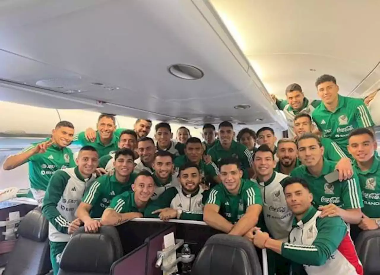 La Selección de México está en camino a Qatar