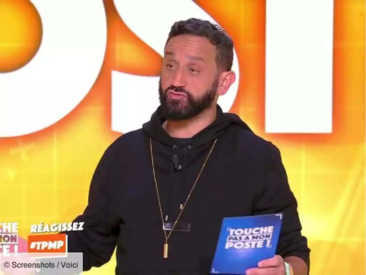 Cyril Hanouna : en direct dans TPMP, il adresse un message à son père (ZAPTV) - Voici