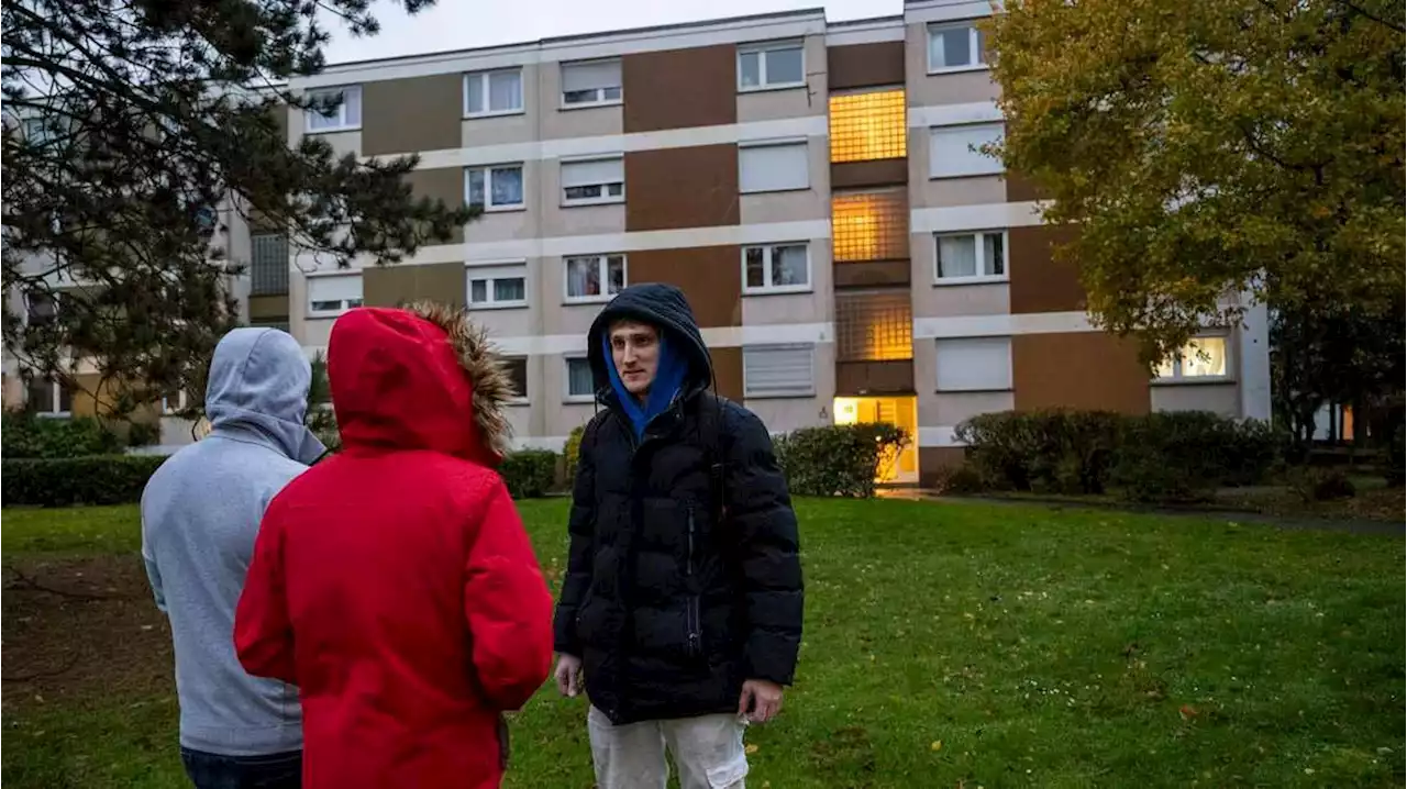 ein ganzer wohnblock ohne gas und wasser