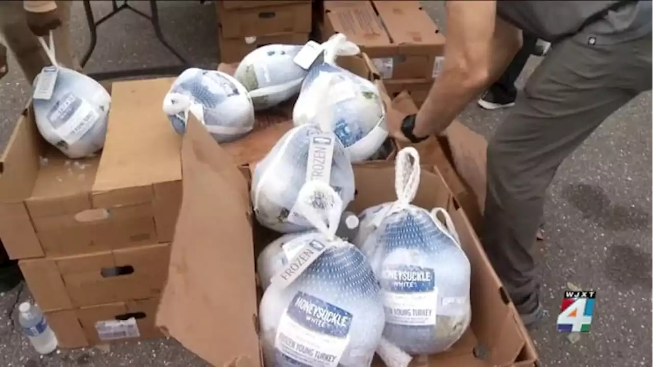 LIST: Turkey giveaways, food distribution events ahead of Thanksgiving in Northeast Florida