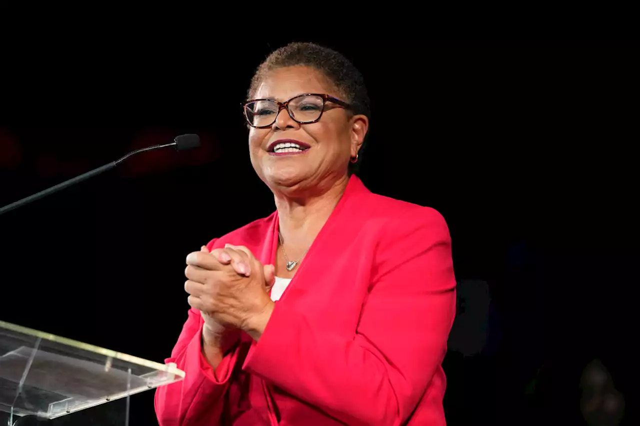 Rep. Karen Bass becomes first woman elected mayor of Los Angeles