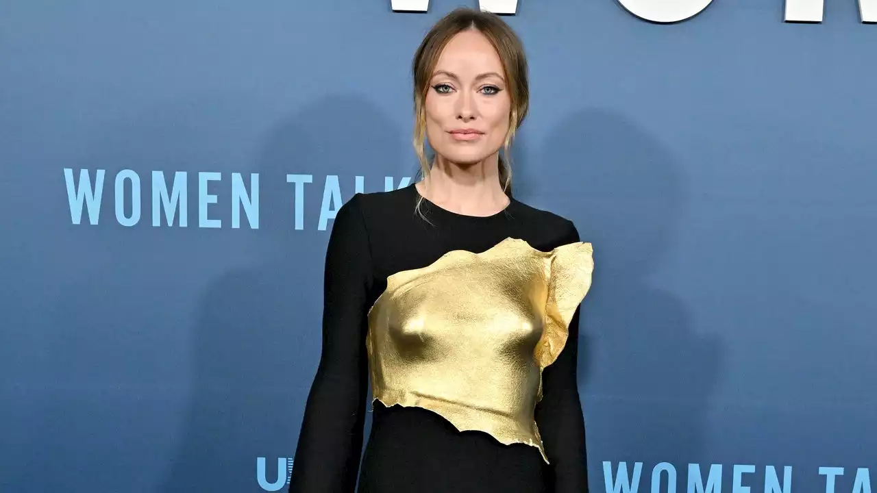 Olivia Wilde Takes A Leaf Out Of Zendaya’s Book With A High-Fashion Breastplate