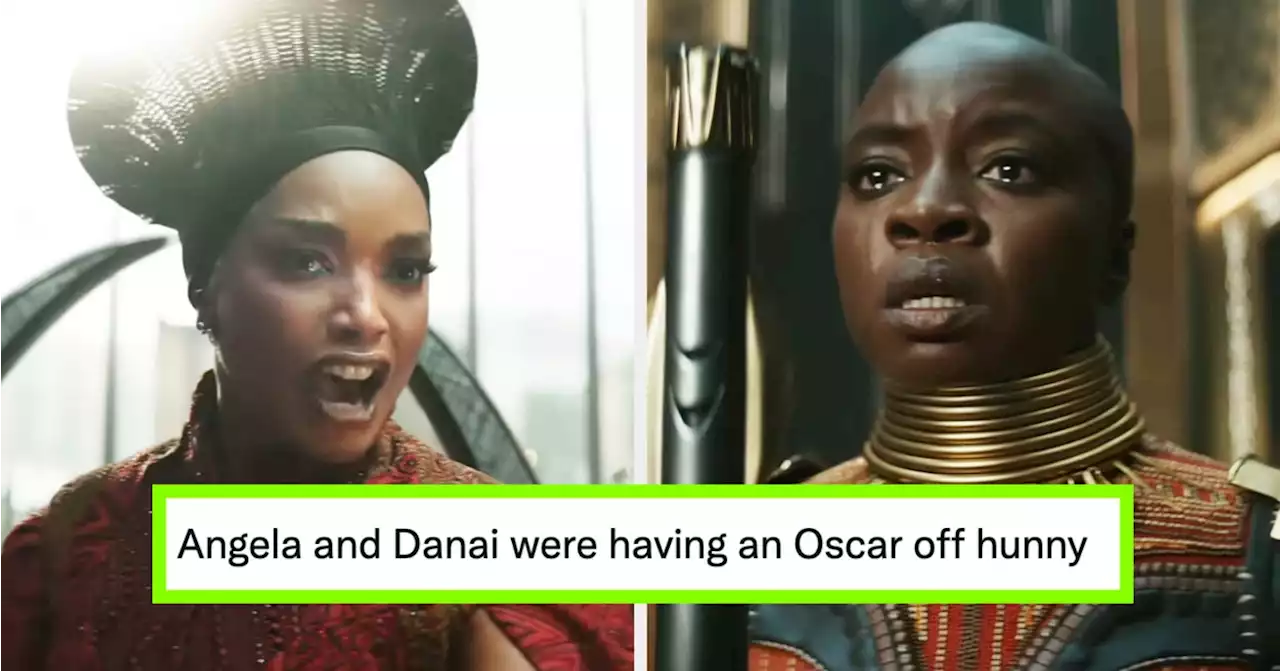 Here's Why Everyone's Talking About This 'Black Panther 2' Scene With Angela Bassett and Danai Gurira