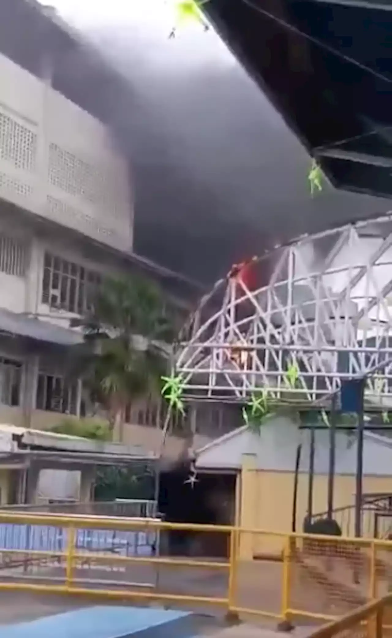 Fire guts CCSC stockroom; P6M worth of properties lost