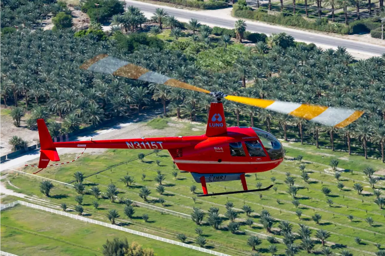 Electric Helicopter Makes Historic Flight