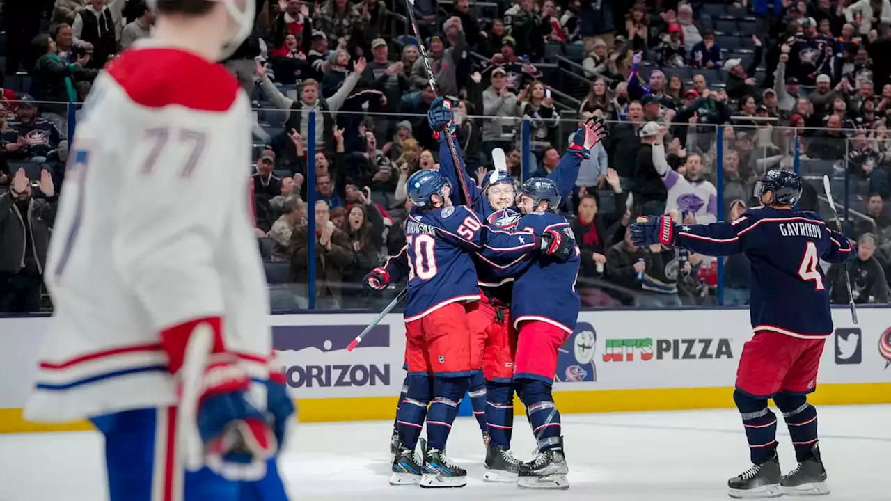 Blue Jackets takeaways from 6-4 victory over Montreal Canadiens