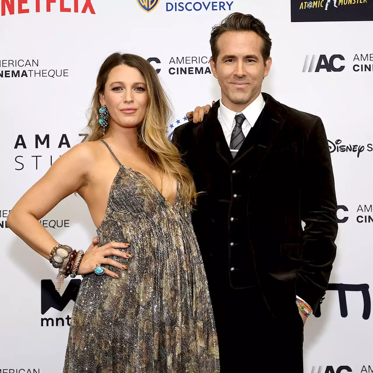 Pregnant Blake Lively Honors Ryan Reynolds With Moving Speech at American Cinematheque Awards - E! Online