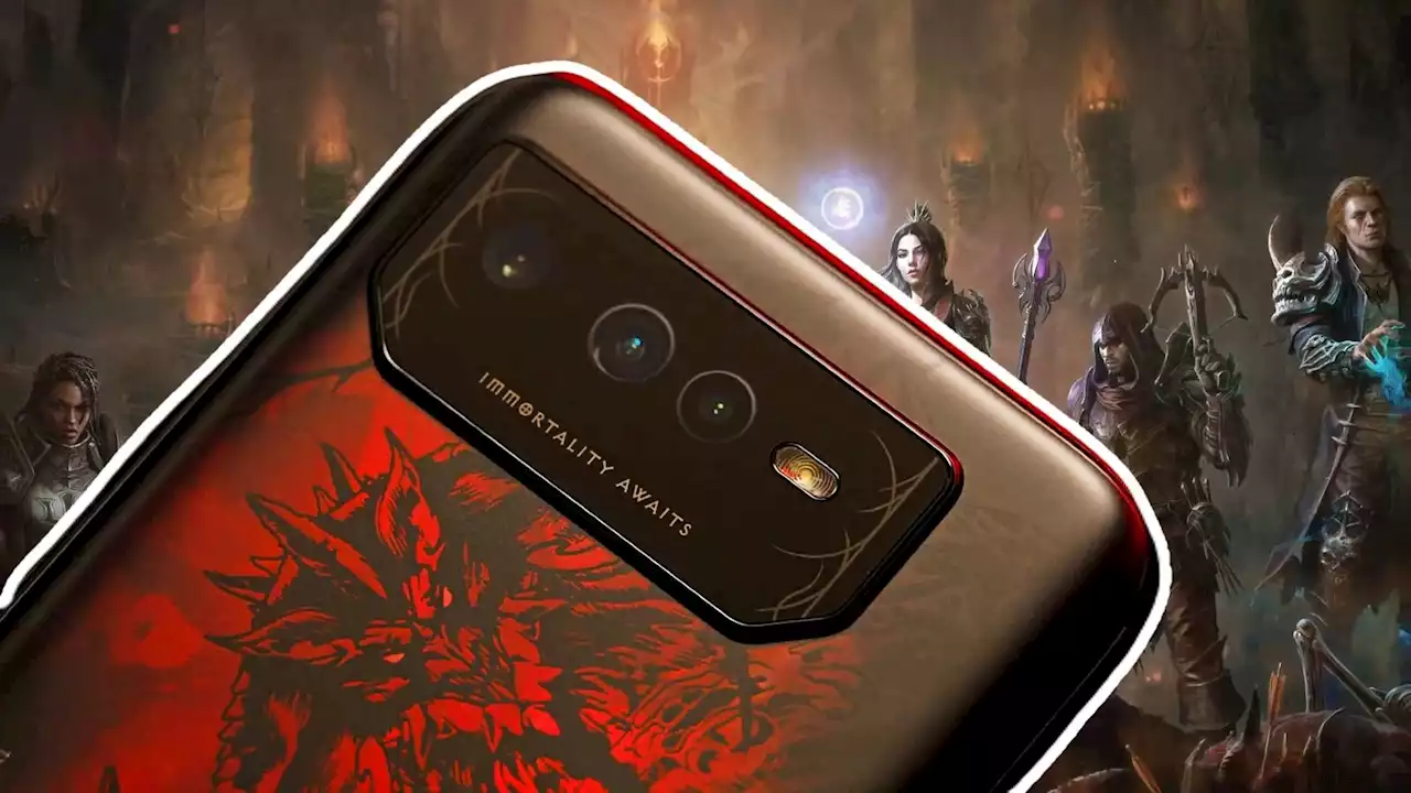 Asus ROG Phone 6 im Diablo-Immortal-Design: Höllenfeuer für die Hosentasche