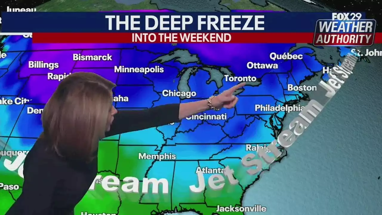 Weather Authority: Winds die down overnight into Friday, as temperatures plunge