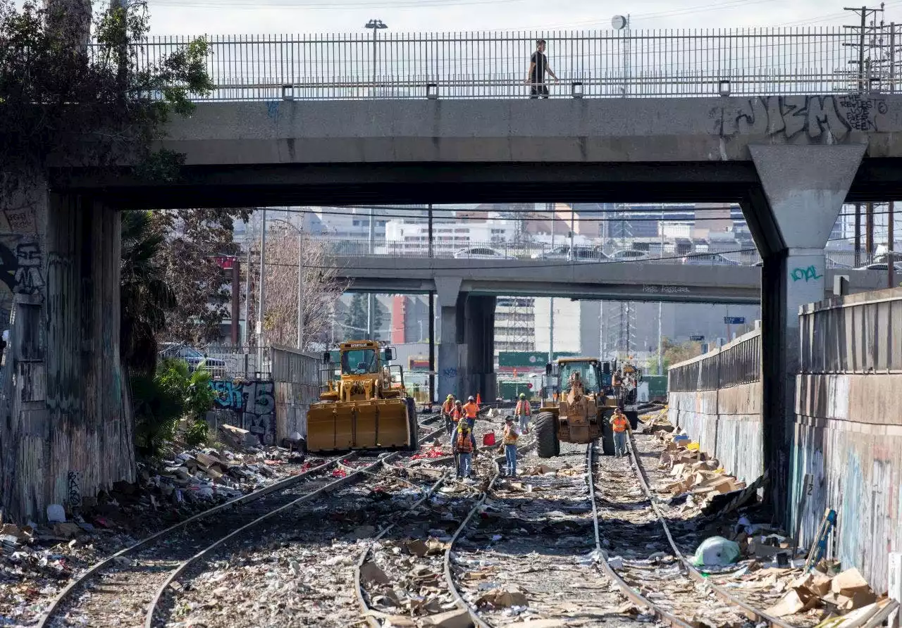 LAPD task force arrests 22 in connection with train burglaries, $18 million in stolen goods recovered