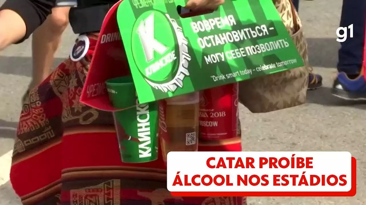 Catar bane venda de álcool nos estádios na Copa do Mundo; saiba onde torcedores podem beber