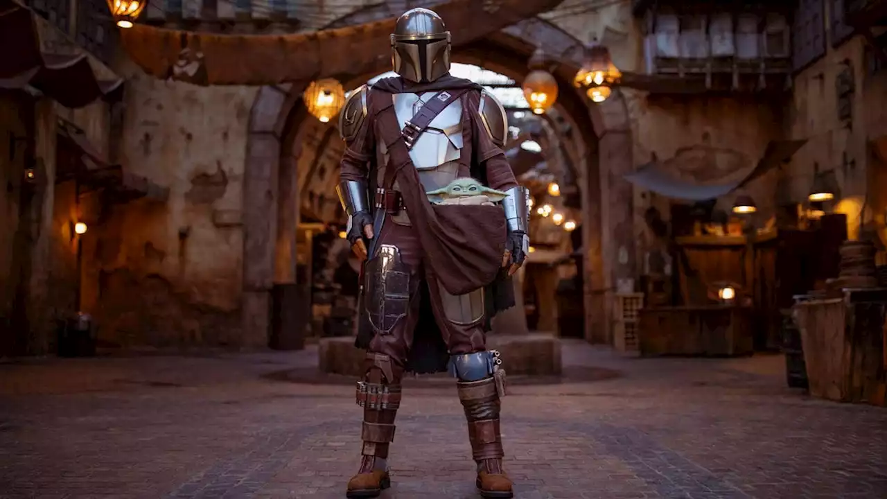 Grogu and The Mandalorian Take Over Galaxy's Edge at Disneyland