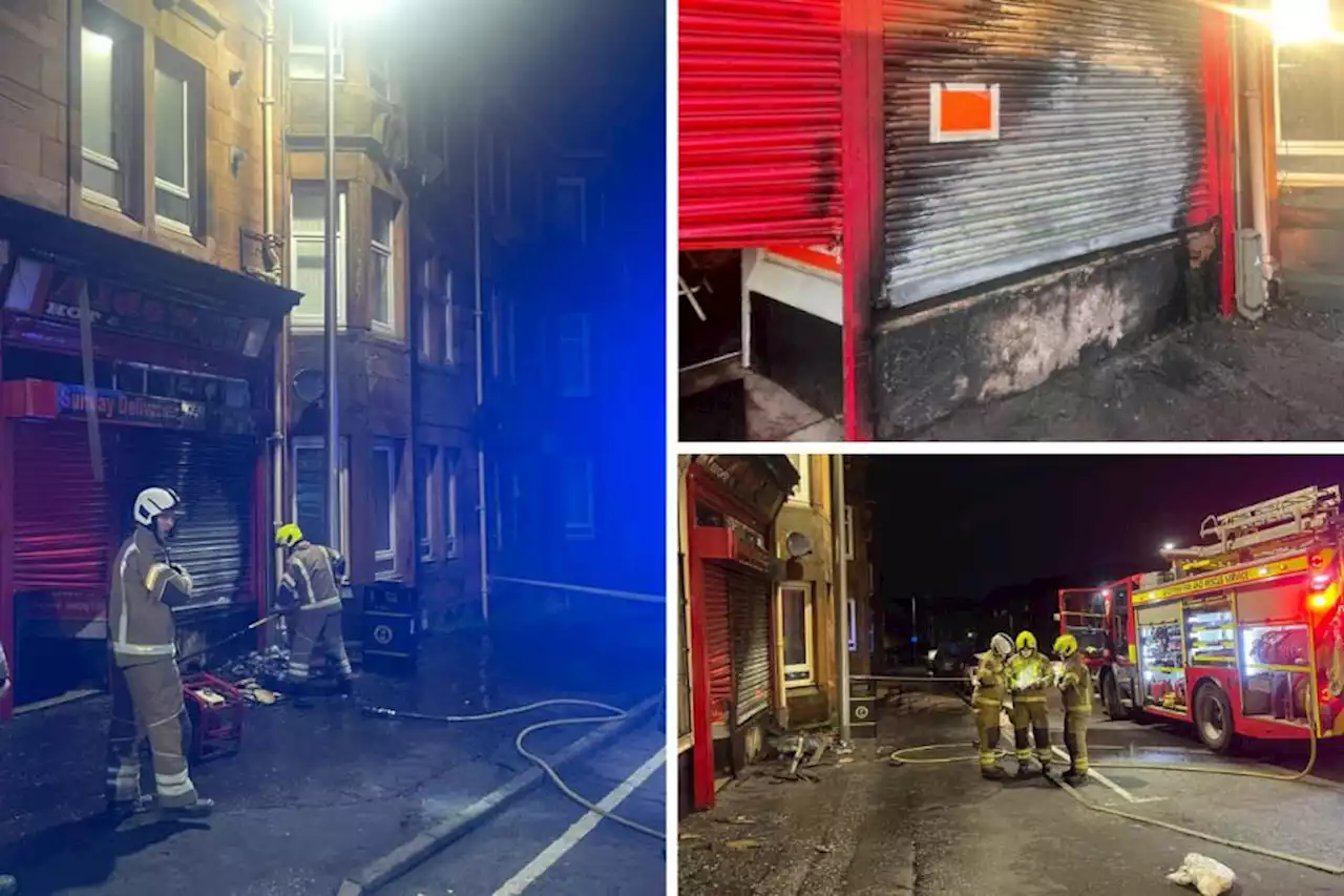 Cops provide update after fire at takeaway shop