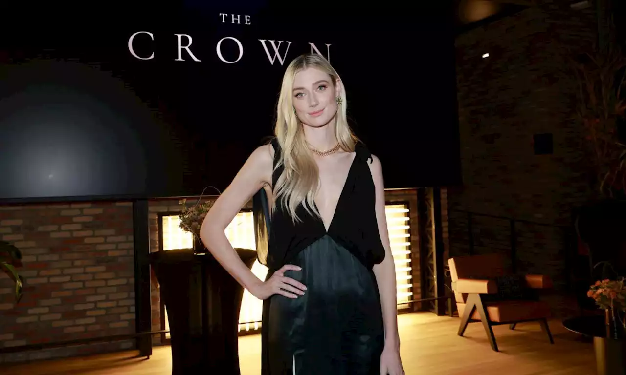 The Crown's Elizabeth Debicki demonstrates the power of the little black dress