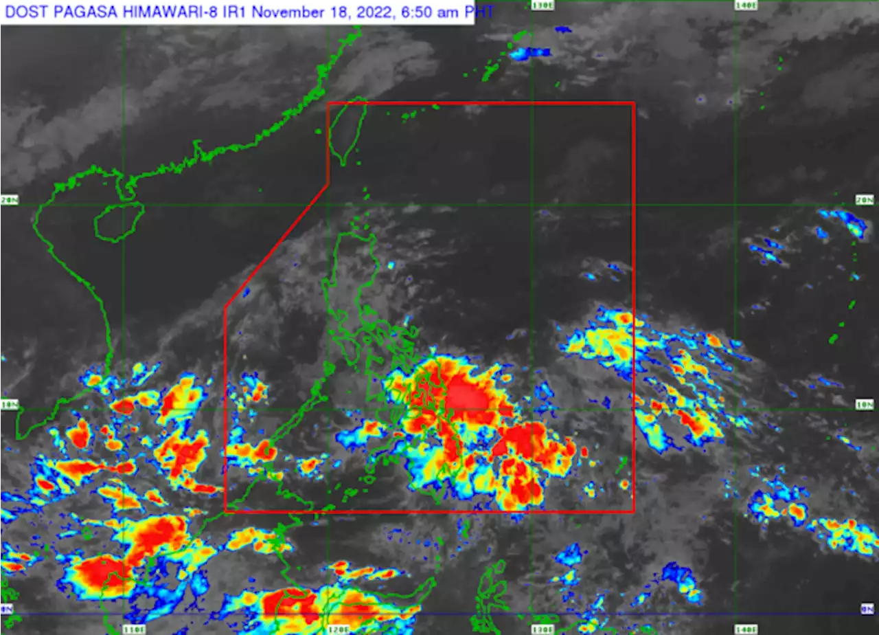 Pagasa: 6 areas to experience overcast weather with rain due to LPA, ITCZ