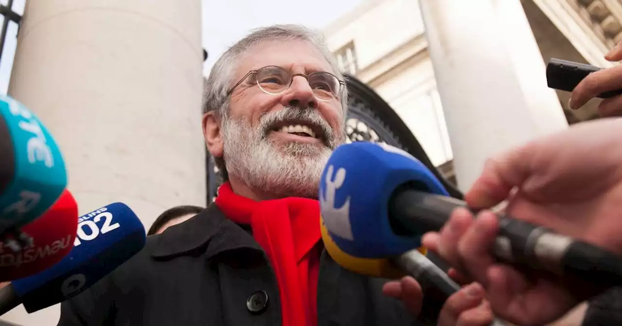 Gerry Adams pokes fun at RTE for England World Cup match listing on website