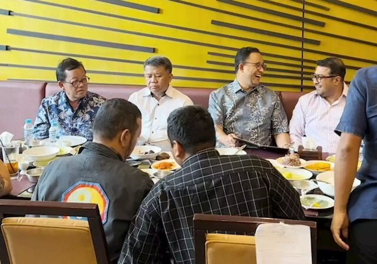 Makan Bareng NasDem, PKS, dan Demokrat, Anies: Kita Bicara Penuntasan