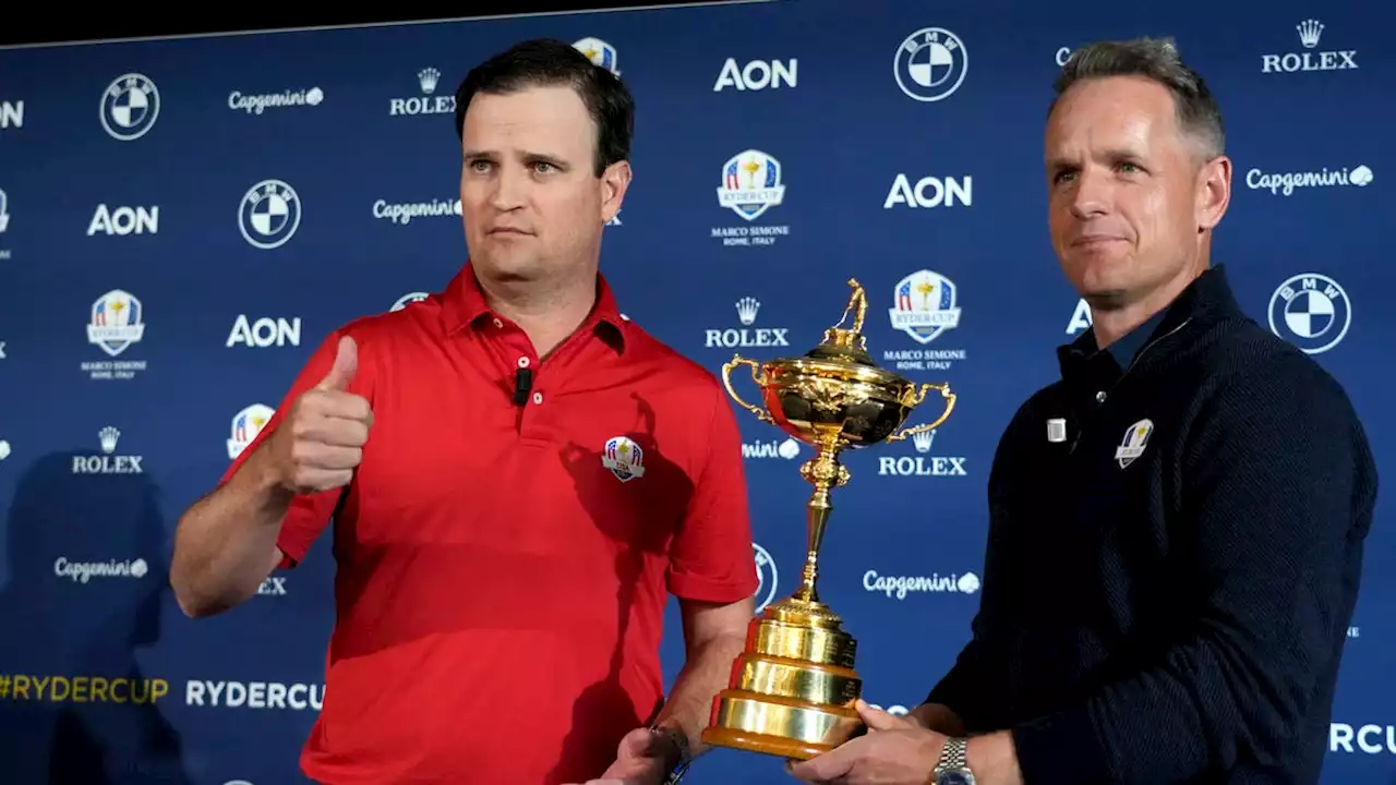 Captain Zach: Zach Johnson said his goal for 2023 Ryder Cup is to make players 'comfortable'