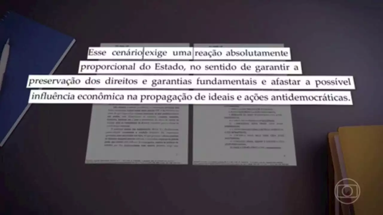 Moraes determina bloqueio das contas de 43 pessoas e empresas suspeitas de financiarem atos antidemocráticos