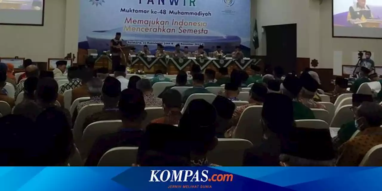 Sidang Tanwir Muhammadiyah Dimulai, 39 Calon Pimpinan Bakal Dipilih