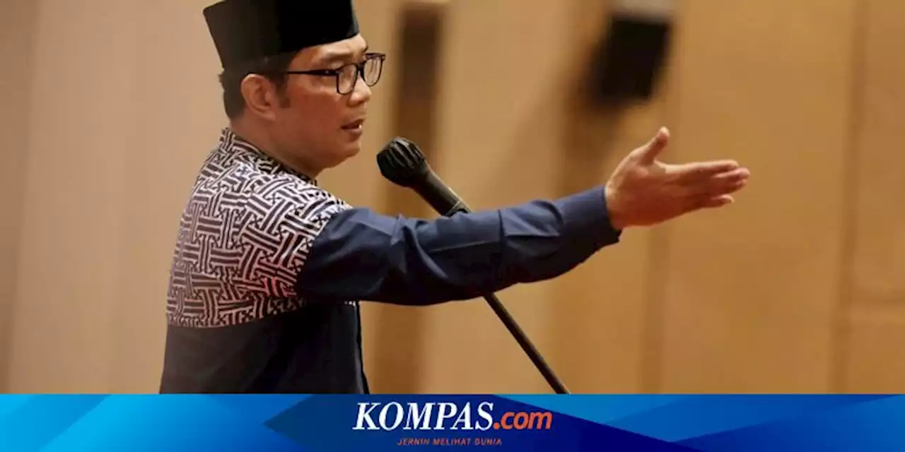 Uu Ruzhanul Serukan Warga Jabar Dukung Ridwan Kamil Jadi Presiden